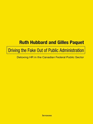 cover image of Driving the Fake Out of Public Administration